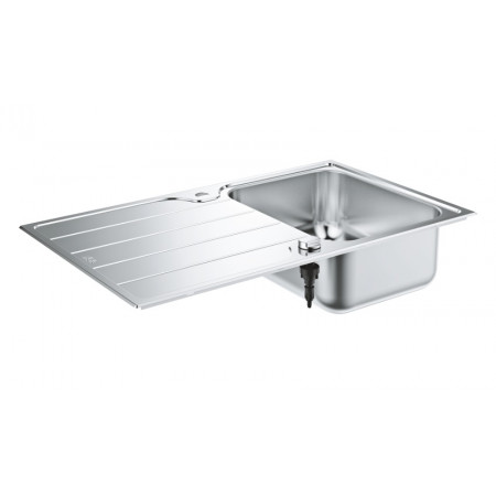 Grohe K500 zlewozmywak odwracalny 86 x 50 cm ze stali szlachetnej