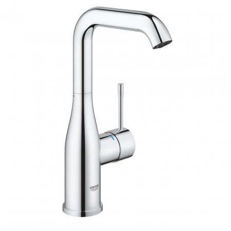 Grohe Essence Bateria umywalkowa L z korkiem push-open chrom