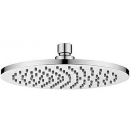 O 200 mm brass shower head, with anti-limescale system. 8 mm thickness. Inspectionable.