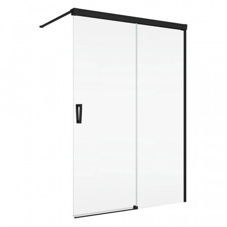 Sanswiss Cadura Walk-In Caw2 Prawe 1200X2000 Czarny Mat 07