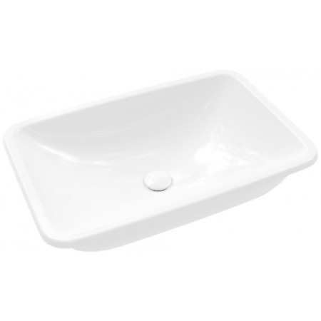 Villeroy & Boch Loop & Friends Umywalka wpuszczana w blat 675 x 450 mm Weiss Alpin CeramicPlus