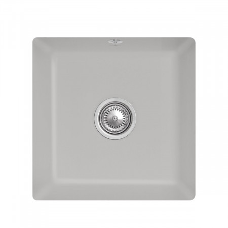 Villeroy & Boch Subway 50 SU zlewozmywak podblatowy 440 x 440 x 214 mm Fossil CeramicPlus