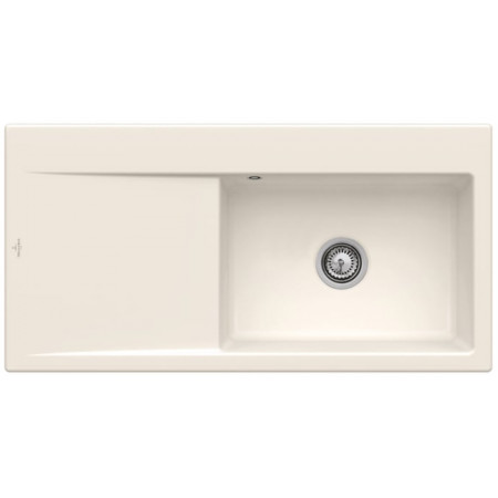 Villeroy & Boch Subway Style 60 zlewozmywak wbudowany 1000 x 510 x 220 mm Crema CeramicPlus