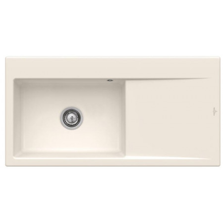 Villeroy & Boch Subway Style 60 zlewozmywak wbudowany 1000 x 510 x 220 mm Crema CeramicPlus