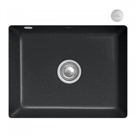 Villeroy & Boch Subway 60 SU zlewozmywak podblatowy 545 x 440 x 213 mm Chromit CeramicPlus