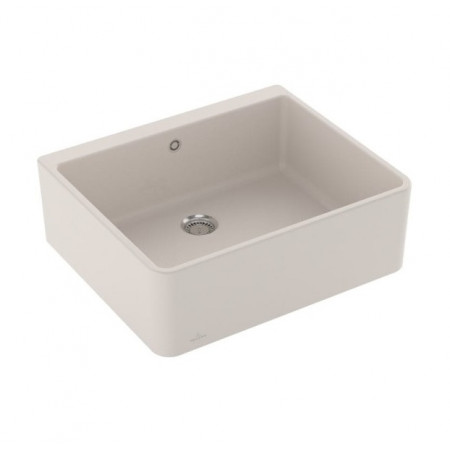 Villeroy & Boch Farmhouse 60 X Jednokomorowy zlewozmywak 595 x 630 x 220 mm crema CeramicPlus