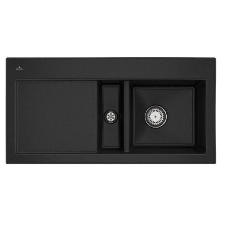 Villeroy & Boch Subway 60 zlewozmywak wbudowany 1000 x 510 x 220 mm Chromit CeramicPlus