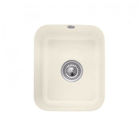 Villeroy & Boch Cisterna 45 zlewozmywak podblatoowy 370 x 435 x 200 mm Ivory CeramicPlus