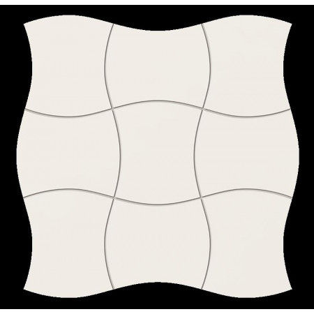 Tubądzin Mozaika ścienna Royal Place white 29,3x29,3 Gat.1