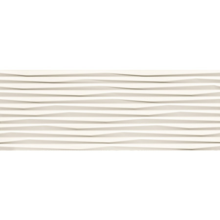 Tubądzin Płytka ścienna Unit Plus white 2 STR 32,8x89,8 Gat.1