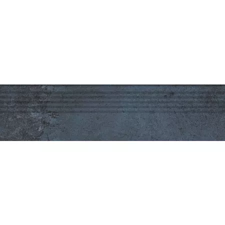 Tubądzin Stopnica podłogowa Torano anthrazite MAT 119,8x29,6x0,8 Gat.1