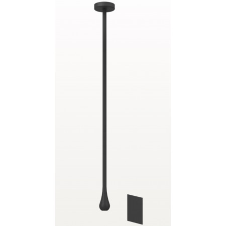 Gessi Sensor Taps bateria podtynkowa elektroniczna sufitowa długość na zamówienie sterowanie podumywalkowe (w zestawie) Matte Black