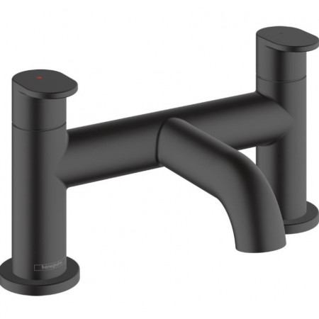 Hansgrohe Vernis Blend bateria wannowa 2 otw Czarny Matowy