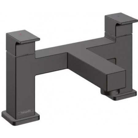 Hansgrohe Vernis Shape bateria wannowa 2 otw Czarny Matowy