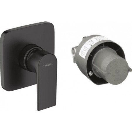 Hansgrohe Vernis Shape kpl bateria prysznic podtynk Czarny Matowy