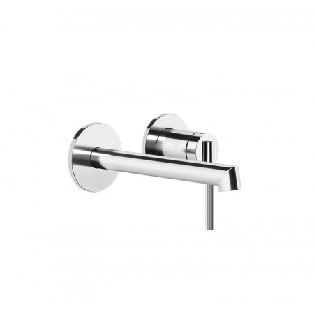 Gessi Ingranaggio External parts for wall-mounted basin mixer, short spout, without waste