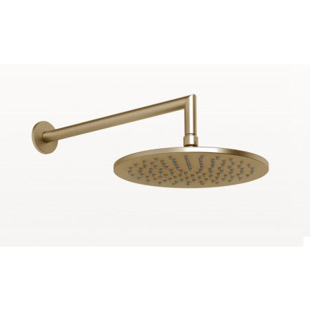Gessi Regulowana deszczownica montowana na ścianie Warm Bronze Br. PVD