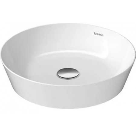Duravit Washbowl 430mm Cape Cod round,WG white satin matt, w/o OF, w/o TP