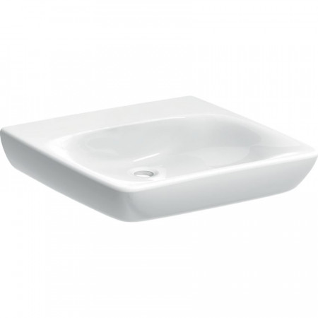 Geberit Selnova Comfort Umywalka dla niepełnosprawnych 60 cm, bez przelewu, bez otworu