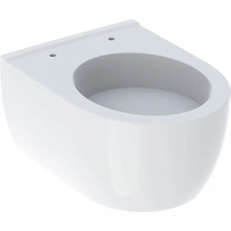 Geberit iCon Wisząca miska WC, lejowa, B35cm, H33cm, T49cm, krótka, ukryte mocowania, KeraTect