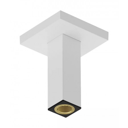 Hansgrohe Przyłącze sufitowe E 10 cm Biały Matowy