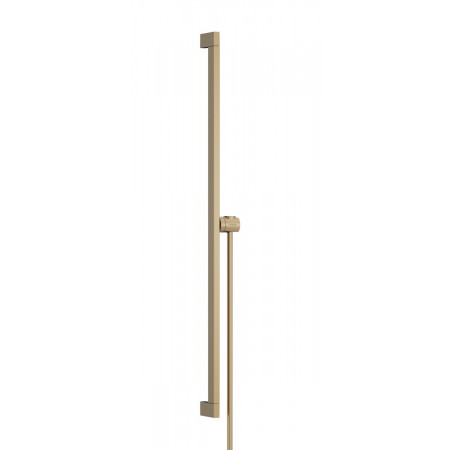 Hansgrohe Unica Drążek prysznicowy E Puro 90 cm z suwakiem EasySlide i wężem Isiflex 160cm Brąz Szczotkowany