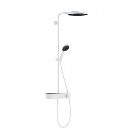 Hansgrohe Pulsify S Komplet prysznicowy 260 1jet z ShowerTablet Select 400 Biały Matowy