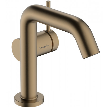 Hansgrohe Tecturis S bateria umywalkowa 110 Fine CoolStart odpływ Push-Open Brąz Szczotkowany