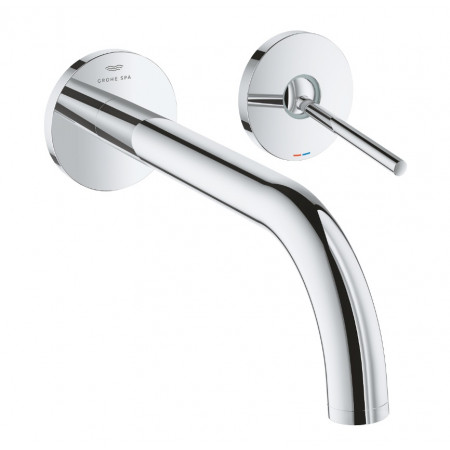 Grohe Atrio Classic 2-otworowa bateria umywalkowa podtynkowa, wylewka 221 mm, chrom