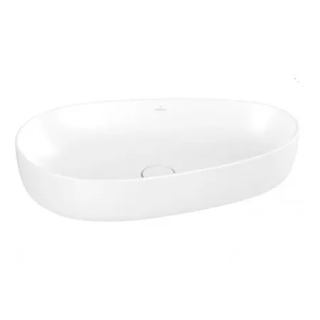 Villeroy & Boch Antao Umywalka stojąca na blacie bez przel. 650 x 400 mm Stone White CeramicPlus