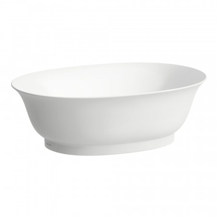 Laufen The New Classic umywalka nablatowa owalna 450 x 310 mmbez otworu na baterię, bez otworu przelewo