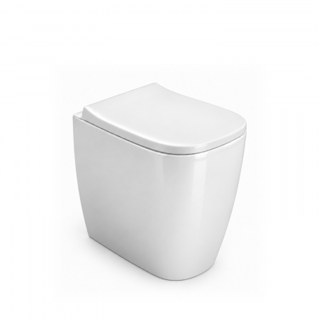 Hushlab Organic Simple Miska WC stojąca biały