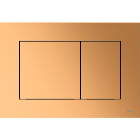 Tece Now przycisk spłukujący do WC z tworzywa mosiądz metaliczny