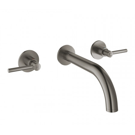 Grohe Grohe atrio new 2hdl trimset basin 3-h m brushed hard graphite