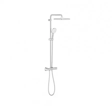 Grohe Tempesta System 250 Cube System prysznicowy z termostatem do montażu ściennego