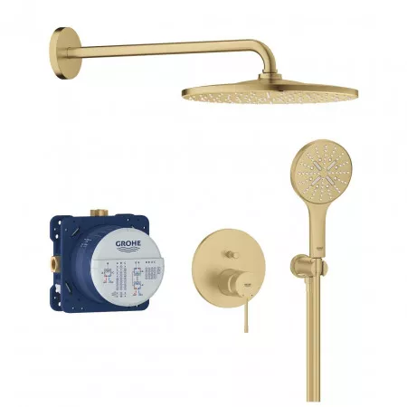 Grohe Essence zestaw podtynkowy prysznicowy deszczownica 310 brushed cool sunrise