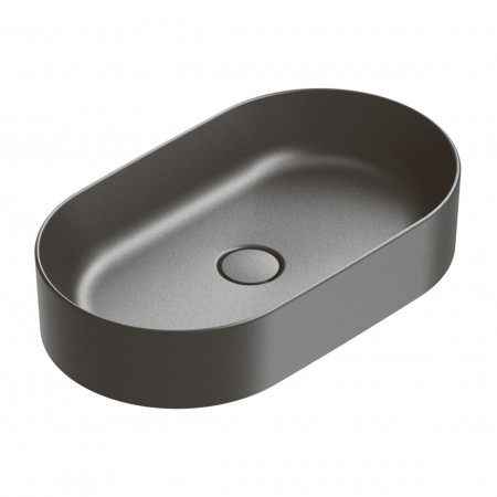Catalano Zero umywalka 60x35 nablatowa czarny mat