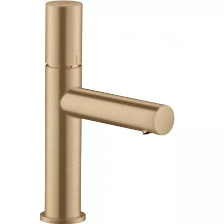 Axor Uno Jednouchwytowa bateria umywalkowa 110 z uchwytem Zero i niezamykanym kompletem odpływowym