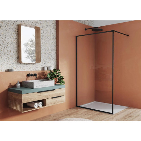 Sanswiss Walk-In Easy 900X2000 Czarny Mat 90