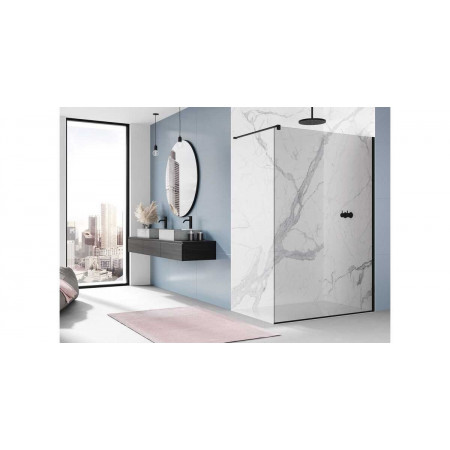 Sanswiss Walk-In Easy 1200X2000 Czarny Mat 20