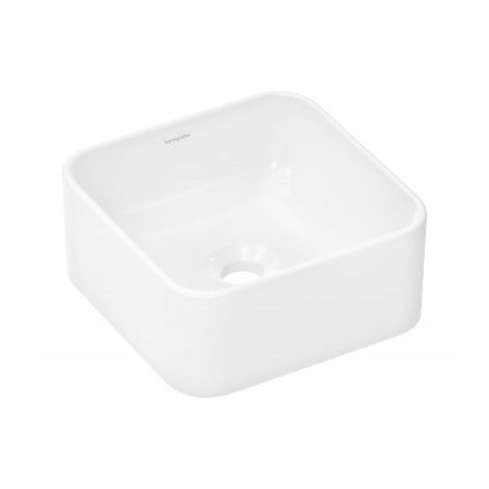Hansgrohe Xuniva Q Umywalka nablatowa b/o na bat. bez przelewu 300x300 Biały