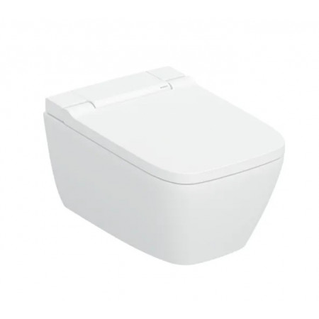 Geberit Urządzenie WC z funkcją higieny intymnej AquaClean Sela Square, wisząca miska WC, biały