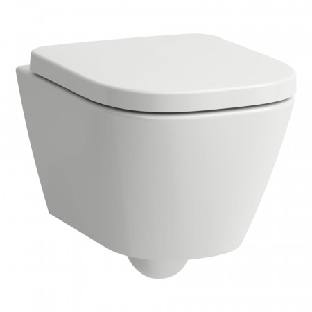 Laufen Miska podwieszana wc VORTEX SILENT FLUSH 490 x 360 mm RIMLESS COMPACTO (wersja krótka) zgodna z systemem spłukiwania 3/4,5 l.