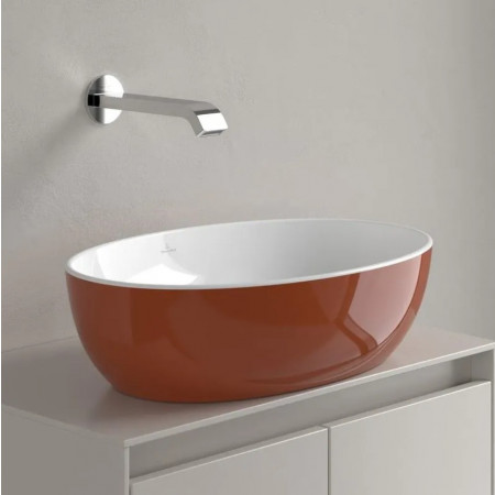 Villeroy & Boch Artis Umywalka stojąca na blacie bez przel. 485 x 325 mm Rust
