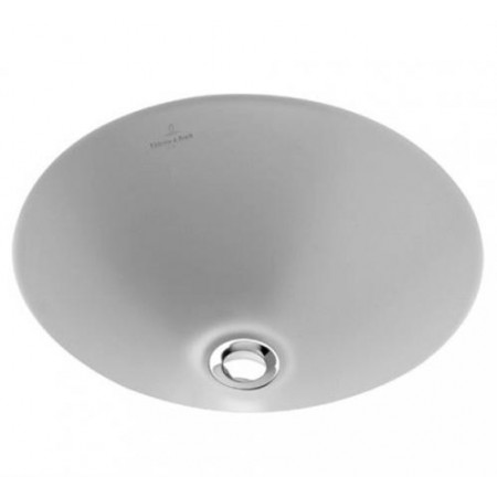 Villeroy & Boch Loop & Friends umywalka podblatowa, 380 mm srednicy, Weiss Alpin