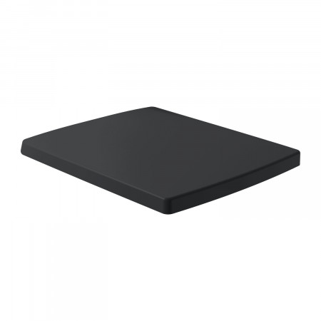 Villeroy & Boch Memento 2.0 deska WC sedesowa w/o QuickRelease zawiasy stal Pure Black CeramicPlus
