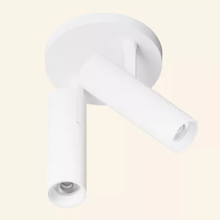 SternLight ProStern - SLIM 2 surface, 2x 8.8W LED 3000K 33°, Trailing Edge dim, biały 