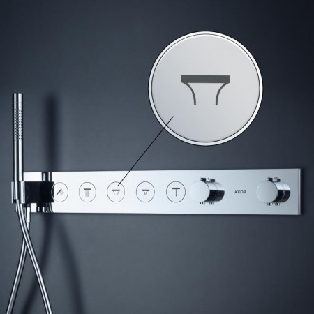 Axor ShowerSolutions Symbol przycisku do modułu termostatycznego Select - 821888_O1