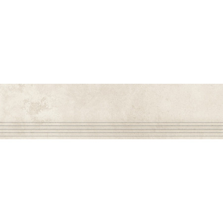 Tubądzin Stopnica podłogowa Torano beige MAT 119,8x29,6x0,8 Gat.1