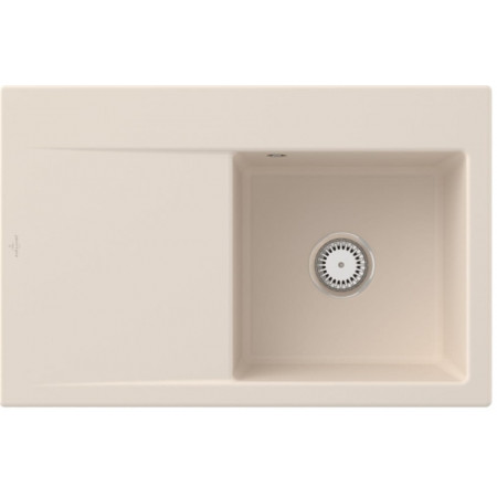 Villeroy & Boch Subway Style 45 zlewozmywak wbudowany 900 x 510 mm Ivory CeramicPlus